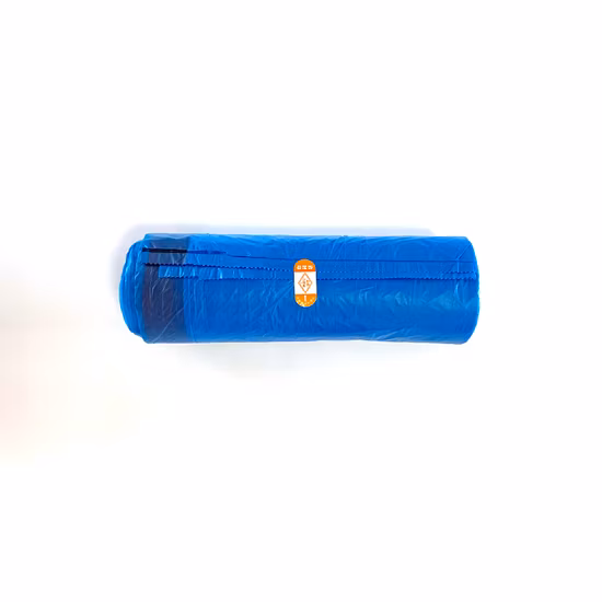Sacco per rifiuti in plastica usa e getta di grandi dimensioni con coulisse in HDPE/LDPE/biodegradabile con motivo