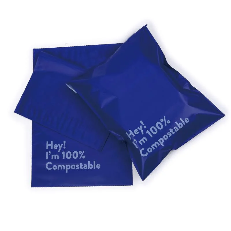 Eco Friendly Biodegradable Non Plastic Poly Mailers Recycled Shipping Clothing Bags