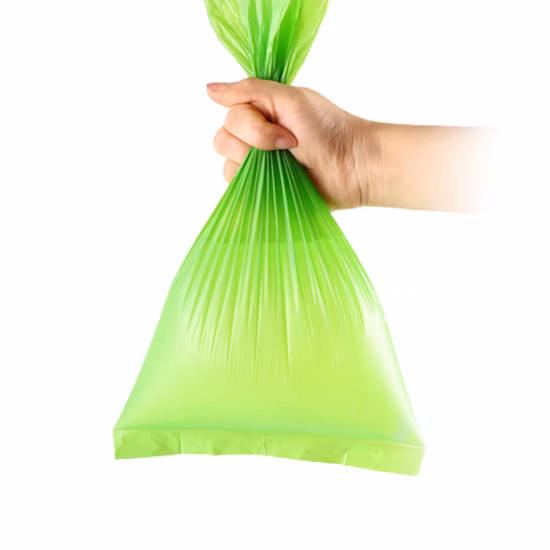 Pbat+T-shirt compostabile biodegradabile con amido di mais/Mano/Shopping/Scooter/Sacchetti della spazzatura/Spedizione in poliestere/Cacca di cane/Vestiti/Sacchetti da imballaggio con certificati TUV